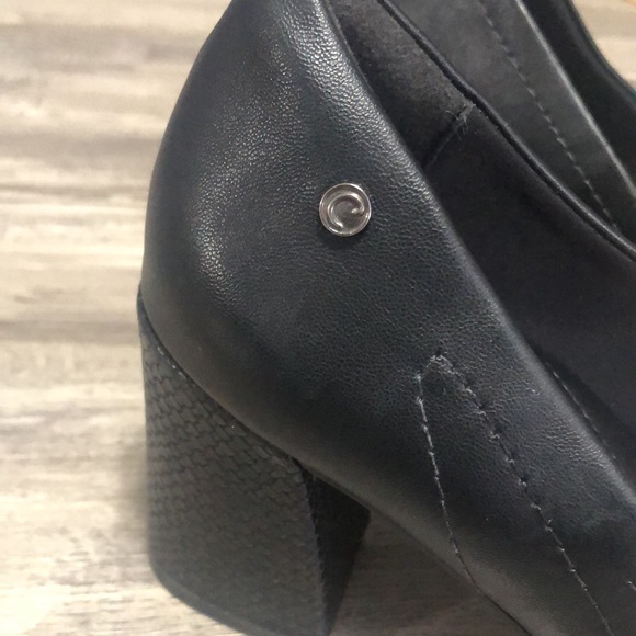 Comfort Flex Women’s Angela Pumps Black Block Heel Shoes Size 10 - Picture 12 of 14